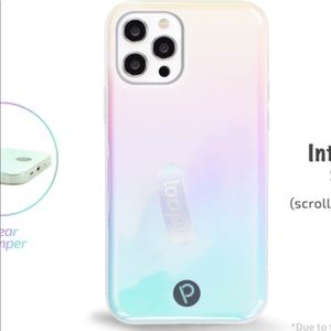 Iphone 12/ 12 pro Loopy case in Pearl.